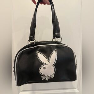 Cute y2k playboy bunny bowler bag